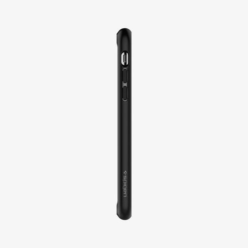 064CS24873 - iPhone XR Case Ultra Hybrid in crystal clear showing the back